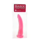 美国Basix7英寸粉色细款仿真阳具